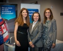 from left to right: Sarah Vowles - Bank of Ireland, Eileen Graham -Bank of Ireland, Martina McGrath -National Franchise Centre
