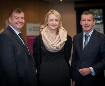 from left to right:Tom Fuller - Bank of Ireland, Avril Finucane - Spark Marketing, Michael Aherne - N Conlan & Sons