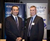 from left to right: Mark O'Dwyer - Ulster Bank, Brian Shanley -Ulster Bank