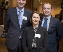 from left to right: Jim Bourke Musgraves Marketplace, Kathryn O'Connell- Castleoaks House Hotel, Declan Ryan - Cantor Fitzgerald
