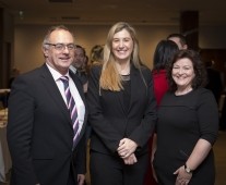 from left to right: John Garrett - John T. Garrett and Associates, Maura McMahon - Limerick Chamber - Rachel Joyce - Limerick Chamber Skillnet Event Sponsor
