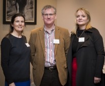 from left to right: Anne Morris - Limerick Chamber Skillnet Event Sponsor, Stephen Pitcher - Shadowplay, Aine Kiely O'Donnell - AAL