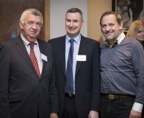 from left to right: Eamon Ryan - Local Enterprise Office, Brian Shanley - Ulster Bank, Patrick Mercie - Forward2Success