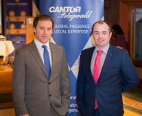 From left to Right: Carl Bourke and Declan Ryan - Cantor Fitzgerald(Sponsor)