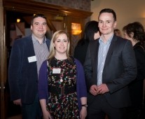 From left to Right: David BreettÂ  - Core Optimisation, Yvonne Fahy - Limerick Chamber, Malclom Hughes - Cantec
