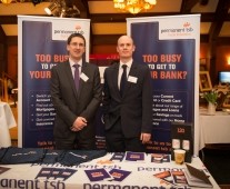 From left to Right: Donogh Sweeney - Permanent TSB, Niall Hanley -Permanent TSB