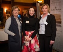 From left to Right: Rose Hally -- Inspiring Space, Lorraine O\'Flaherty - Inspiring Spaces, Monica Mullins - Ulster Bank.Â Â 