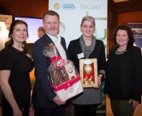 From left to Right:Anne Morris - Limerick Chamber Skillnet, Mark McConnell - ECOS, Laura Bryon - Cornstore Group, Rachel Joyce - Limerick Chamber Skillnet Â 