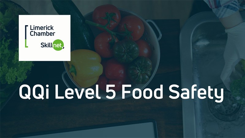 QQi Level 5 Food Safety June 2024 Limerick Chamber Skillnet