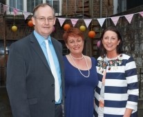 In attendance at the Limerick Chamber 200th Anniversary Party were Conn Murray - Limerick City & County Manager, Ann Murray and Ruth Vaughan. Picture: Oisin McHugh