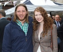 Paul Austin (GetWest) and Catriona ODonoghue. Picture: Oisin McHugh