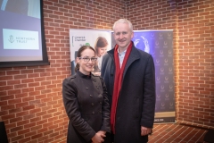 no repro fee- Economic Business Briefing Breakfast held in the Dugout, International Rugby Experience, O’Connell Street. From Left to Right: Gemma Harte  and Donal Hanrahan - both from BDO.