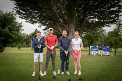 Limerick Chamber Golf Classic which took place in the Limerick Golf Club Ballyclough on 7th June. From left to right: Conor Richardson, Noel Gavin, Mark Hergarty, Laura  Comber all from EY.