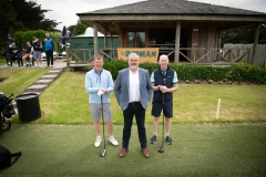 Limerick Chamber Golf Classic which took place in the Limerick Golf Club Ballyclough on 7th June. From left to right: Limerick Chamber Golf Classic which took place in the Limerick Golf Club Ballyclough on 7th June. From left to right: Graham Byrne - CPL, Noel Gavin - President Limerick Chamber. Jim Griffin -  MR Binman /  Main Sponsor,