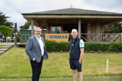 Limerick Chamber Golf Classic which took place in the Limerick Golf Club Ballyclough on 7th June. From left to right: Limerick Chamber Golf Classic which took place in the Limerick Golf Club Ballyclough on 7th June. From left to right:Noel Gavin - President Limerick Chamber. Jim Griffin -  MR Binman /  Main Sponsor,