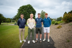 Limerick Chamber Golf Classic which took place in the Limerick Golf Club Ballyclough on 7th June. From left to right: Fionn Tiearnaigh, Sean Carmody, Ronan McElligott and Cian Gleeson - team from Grant Thornton.