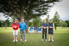 Limerick Chamber Golf Classic which took place in the Limerick Golf Club Ballyclough on 7th June. From left to right: Mark Gerry, Billy Power, John Byrne and Jim Griffin all from  MR Binman/  Main Sponsor.