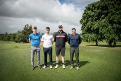 Limerick Chamber Golf Classic which took place in the Limerick Golf Club Ballyclough on 7th June. From left to right: Adam Breen, Ronan O’Sullivan, Mark Dwyer, Jonathan Doran team for McKeogh Gallagher Ryan.