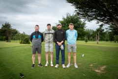 Limerick Chamber Golf Classic which took place in the Limerick Golf Club Ballyclough on 7th June. From left to right: Gerry Flavin, David Rockford, Paudie O’Brien and Dillon Bourke - EDWARD Lifescience