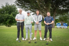 Limerick Chamber Golf Classic which took place in the Limerick Golf Club Ballyclough on 7th June. From left to right: Mick Flynn - Flynn MC. Conor McMahon- Flynn MC, Brian Carroll- Tobin Consulting Engineers, Noel Mulcaire- Aercap.