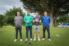 Limerick Chamber Golf Classic which took place in the Limerick Golf Club Ballyclough on 7th June. Conor From left to right: Ralph Marsh, Tom Crosse, Dylan Cronin, Shane Walsh - team for Permanent TSB.