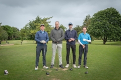 Limerick Chamber Golf Classic which took place in the Limerick Golf Club Ballyclough on 7th June. From left to right: Ollie Canning, Ruari Ryan, Ronan Hayes, Eoin Deegan all from Kirby Electrical.