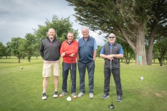 Limerick Chamber Golf Classic which took place in the Limerick Golf Club Ballyclough on 7th June. From left to right: Dermot Herbert, Kevin Noonan, Donal Walsh and Denis Murrihy all from Fusion Logistics .