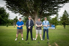 Limerick Chamber Golf Classic which took place in the Limerick Golf Club Ballyclough on 7th June. From left to right: John O Donovan, Andrew Hernandes, Emmet O’Brien, Paul Cullen all from Viotas.