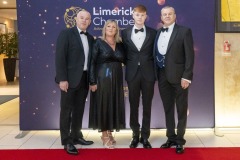 17/11/2024
Mike, Lorraine, Cian and John Gavin guests of President Noel Gavin pictured at Limerick Chamber Presidents Dinner and Regional Business Awards 2024 which took place at the Strand Hotel, Limerick.
Pic: Don Moloney