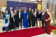 17/11/2024
 pictured at Limerick Chamber Presidents Dinner and Regional Business Awards 2024 which took place at the Strand Hotel, Limerick.
Pic: Don Moloney