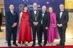 17/11/2024
 pictured at Limerick Chamber Presidents Dinner and Regional Business Awards 2024 which took place at the Strand Hotel, Limerick.
Pic: Don Moloney