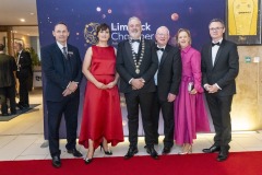 17/11/2024
 pictured at Limerick Chamber Presidents Dinner and Regional Business Awards 2024 which took place at the Strand Hotel, Limerick.
Pic: Don Moloney