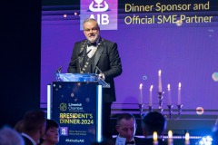 17/11/2024
 pictured at Limerick Chamber Presidents Dinner and Regional Business Awards 2024 which took place at the Strand Hotel, Limerick.
Pic: Don Moloney