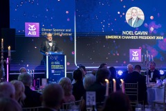 17/11/2024
 pictured at Limerick Chamber Presidents Dinner and Regional Business Awards 2024 which took place at the Strand Hotel, Limerick.
Pic: Don Moloney