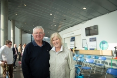 Mayoral Debate which took place on Tuesday 21st May and held in TUS.  Sponsored by Limerick Chamber, Limerick Post and TUS. From left to right: 
Denis and Pamela O’ Sullivan.