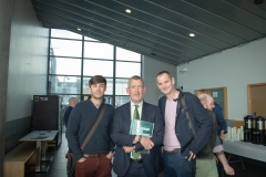 Mayoral Debate which took place on Tuesday 21st May and held in TUS.  Sponsored by Limerick Chamber Limerick Post and TUS. From left to right: 
Daithí Fitzgerald, Cllr Maurice Quinlivan - Sinn Fein mayoral candidate, Tony Loughrane. - Sinn Fein .