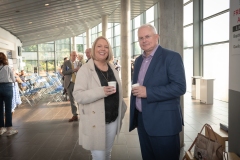 Mayoral Debate which took place on Tuesday 21st May and held in TUS.  Sponsored by Limerick Chamber, Limerick Post and TUS. From left to right: 
Lavinia Ryan Duggan, David Conway.