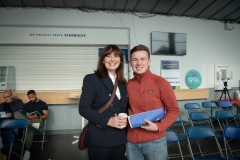 Mayoral Debate which took place on Tuesday 21st May and held in TUS.  Sponsored by Limerick Chamber, Limerick Post and TUS. From left to right: Michelle Gallagher, Caillum Hedderman