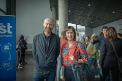 Mayoral Debate which took place on Tuesday 21st May and held in TUS.  Sponsored by Limerick Chamber Limerick Post and TUS. From left to right: Conor Deegan, Petula Martyn.