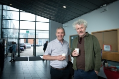 Mayoral Debate which took place on Tuesday 21st May and held in TUS.  Sponsored by Limerick Chamber Limerick Post and TUS. From left to right: John Foster, Conor Buckley.