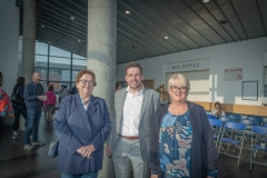 Mayoral Debate which took place on Tuesday 21st May and held in TUS.  Sponsored by Limerick Chamber Limerick Post and TUS. From left to right: EimearQuinlivan, Conor Sheehan - Labour mayoral candidate, Siobhan Bromell