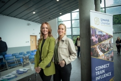 Mayoral Debate which took place on Tuesday 21st May and held in TUS.  Sponsored by Limerick Chamber, Limerick Post and TUS. From left to right: Louise Platt, Susan Parkes.