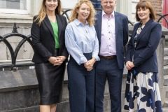 26/06/2025
Dr Gillian Barry, TUS, Mairead Connolly, Limerick Chamber President, Damien Garrihy, AIB and Michelle Gallagher, CEO Limerick Chamber pictured at the launch of Limerick Chamber Awards 2025.
Pic: Don Moloney