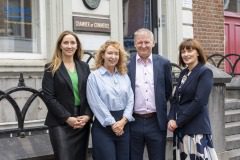 26/06/2025
Dr Gillian Barry, TUS, Mairead Connolly, Limerick Chamber President, Damien Garrihy, AIB and Michelle Gallagher, CEO Limerick Chamber pictured at the launch of Limerick Chamber Awards 2025.
Pic: Don Moloney