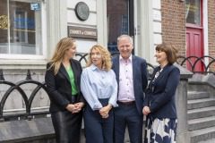 26/06/2025
Dr Gillian Barry, TUS, Mairead Connolly, Limerick Chamber President, Damien Garrihy, AIB and Michelle Gallagher, CEO Limerick Chamber pictured at the launch of Limerick Chamber Awards 2025.
Pic: Don Moloney