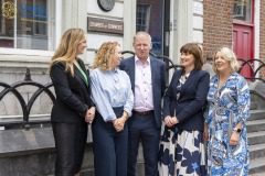 26/06/2025
Dr Gillian Barry, TUS, Mairead Connolly, Limerick Chamber President, Damien Garrihy, AIB, Michelle Gallagher, CEO Limerick Chamber and Lavinia Duggan Ryan, Award Committee Chair pictured at the launch of Limerick Chamber Awards 2025.
Pic: Don Moloney