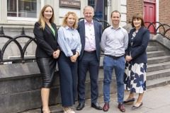 26/06/2025
Dr Gillian Barry, TUS, Mairead Connolly, Limerick Chamber President, Damien Garrihy, AIB, Redmond McDonnell, Designpro Automation and Michelle Gallagher, CEO Limerick Chamber pictured at the launch of Limerick Chamber Awards 2025.
Pic: Don Moloney
