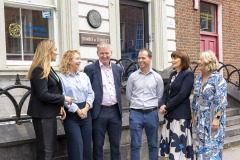 26/06/2025
Dr Gillian Barry, TUS, Mairead Connolly, Limerick Chamber President, Damien Garrihy, AIB, Redmond McDonnell, Designpro Automation, Michelle Gallagher, CEO Limerick Chamber and Lavinia Duggan Ryan, Award Committee Chair pictured at the launch of Limerick Chamber Awards 2025.
Pic: Don Moloney