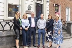 26/06/2025
Dr Gillian Barry, TUS, Mairead Connolly, Limerick Chamber President, Damien Garrihy, AIB, Redmond McDonnell, Designpro Automation, Michelle Gallagher, CEO Limerick Chamber and Lavinia Duggan Ryan, Award Committee Chair pictured at the launch of Limerick Chamber Awards 2025.
Pic: Don Moloney