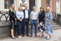 26/06/2025
Dr Gillian Barry, TUS, Mairead Connolly, Limerick Chamber President, Damien Garrihy, AIB, Redmond McDonnell, Designpro Automation, Michelle Gallagher, CEO Limerick Chamber and Lavinia Duggan Ryan, Award Committee Chair pictured at the launch of Limerick Chamber Awards 2025.
Pic: Don Moloney
